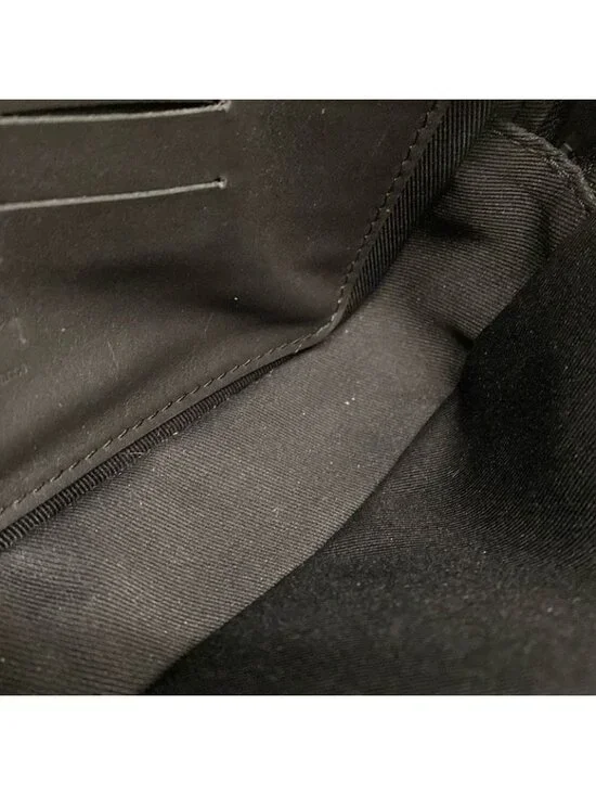 Louis Vuitton Clutch Taurillon Monogram Pochette Volga Noir Black Leather - Picture 15 of 15